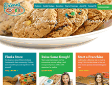 Tablet Screenshot of eileenscookies.com